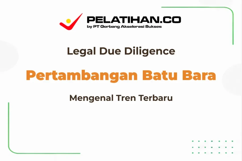 Legal due diligence pertambangan