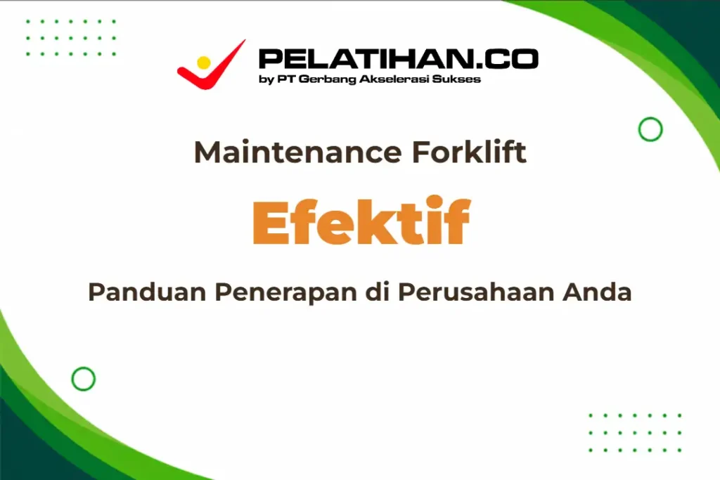 Maintenance Forklift
