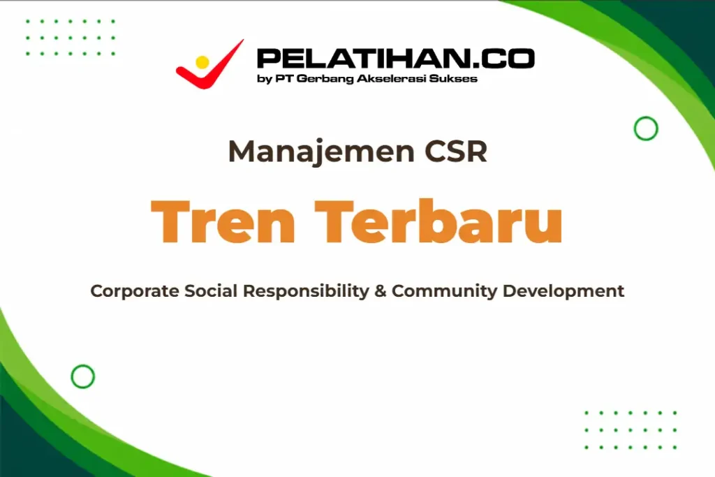 Manajemen CSR Community Development