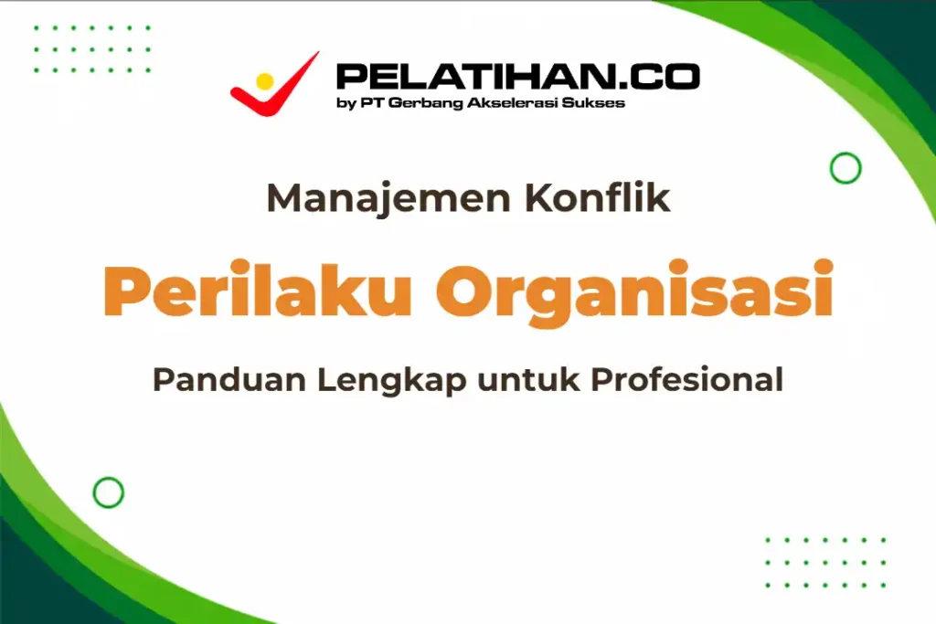 Manajemen Konflik Perilaku Organisasi