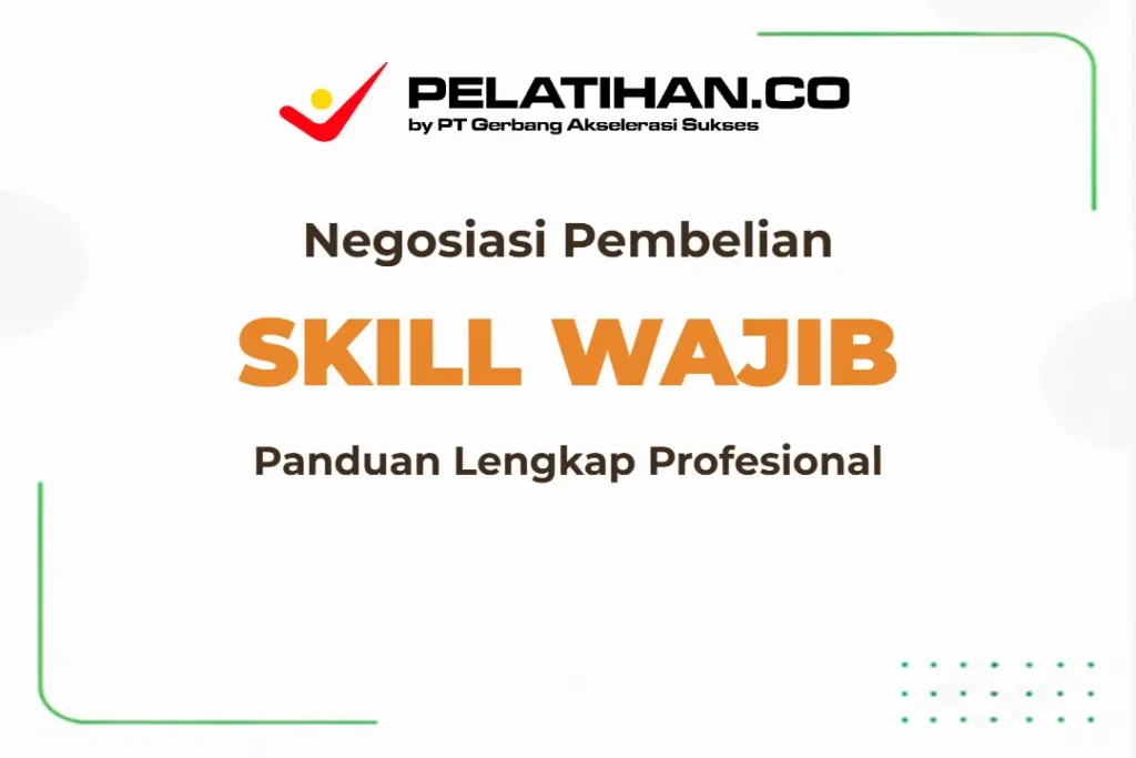 Negosiasi Pembelian Profesional