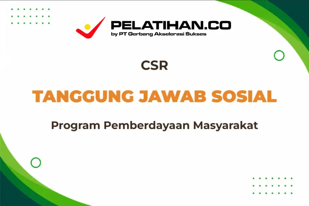 Pelatihan Corporate Social Responsibility