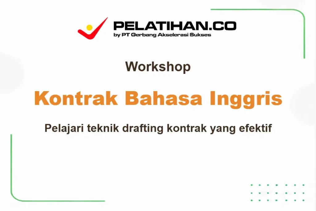 Pelatihan Drafting Contract