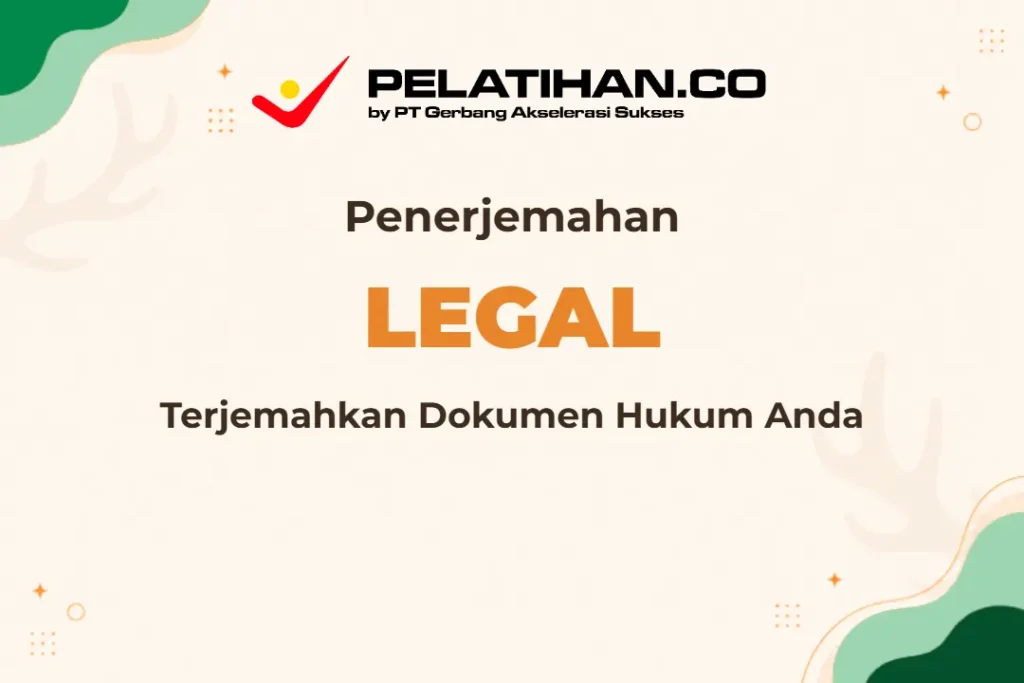 Pelatihan Legal Translation