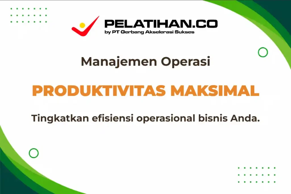 Pelatihan Operation Management