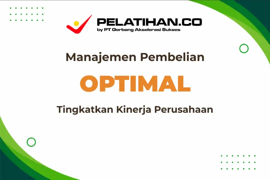 Pelatihan Purchasing Management
