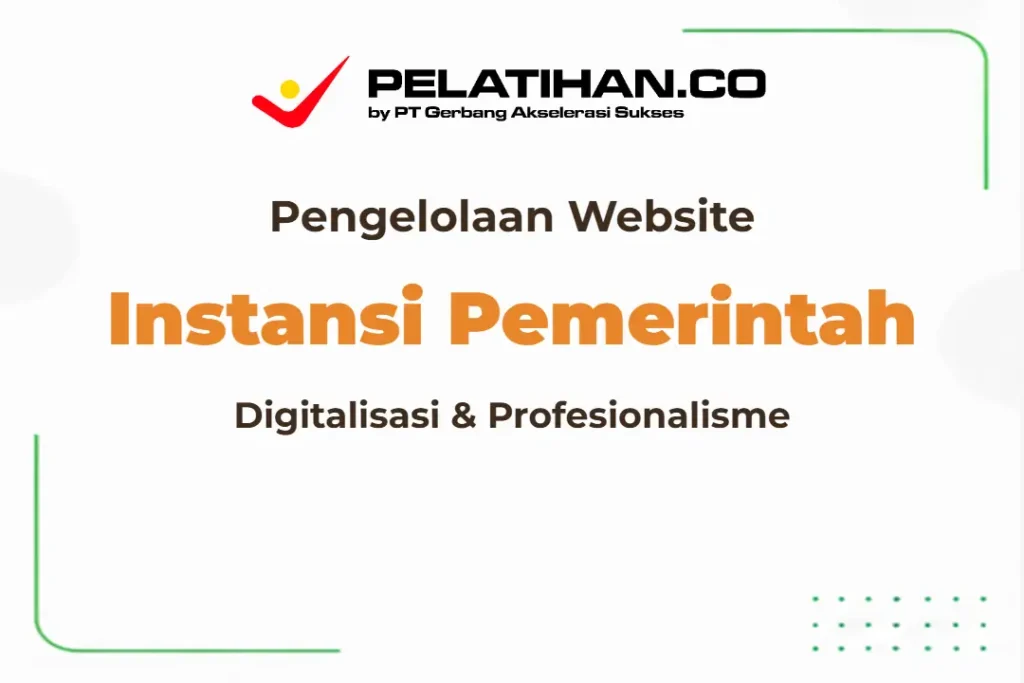 Pengelolaan Website Instansi Pemerintah