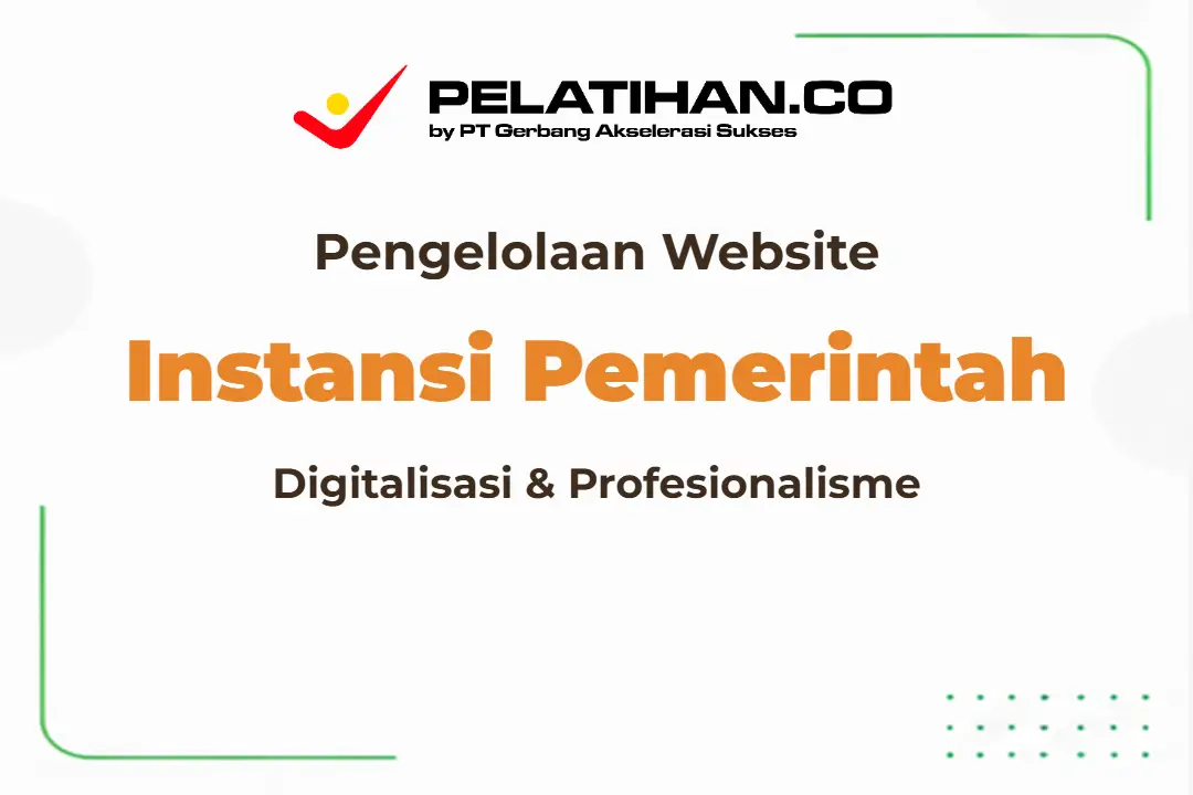 Pengelolaan Website Instansi Pemerintah
