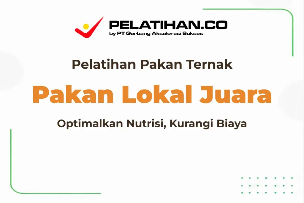 Training Pakan Ternak Seimbang