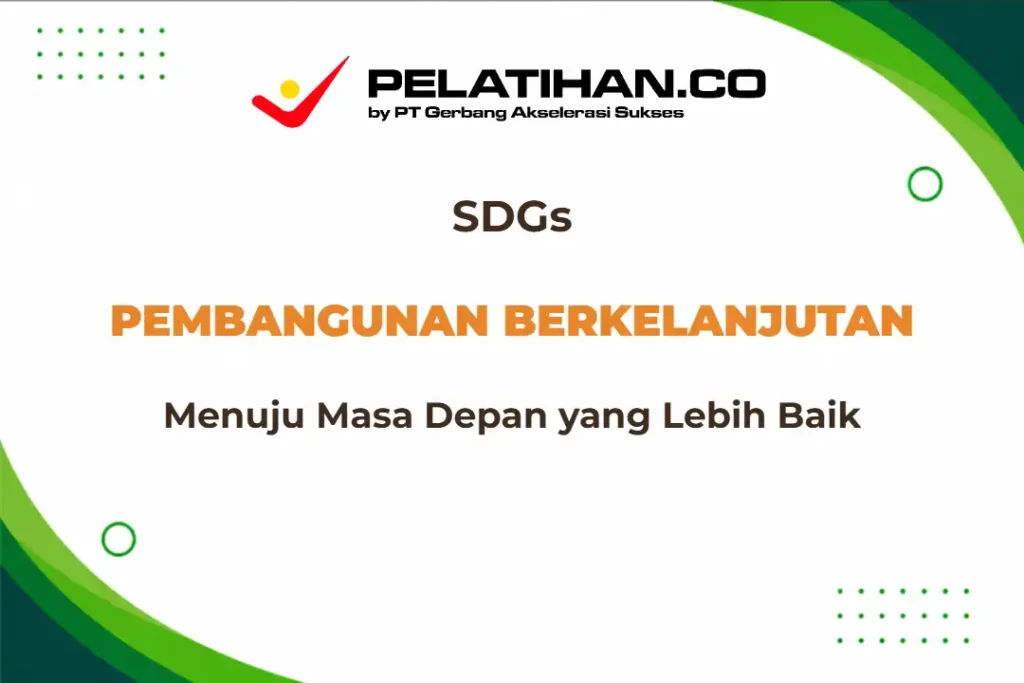 Training Sustainable Development Goals